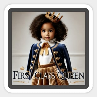 FirstClassQueen Gurl Sticker